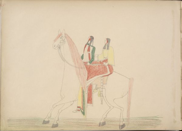 Paudlety (Kiowa) Steals Kiowa Maiden