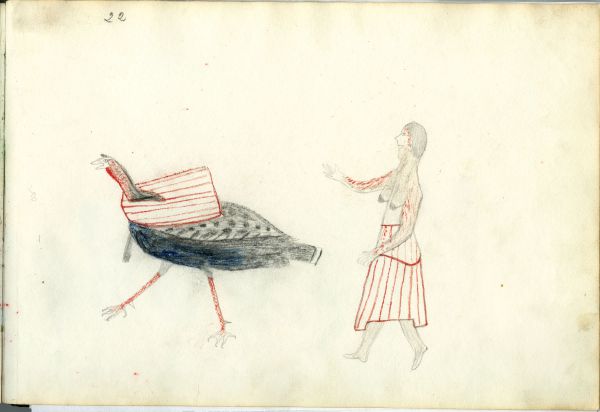 Turkey carrying away womanâ€™s top garment