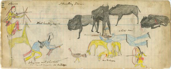 Hunting Scene â€“ Comparing Techniques