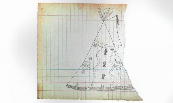 Sacred Tipi with Buffalo Hoof (Cheyenne)