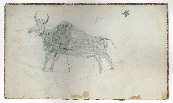 Inside front cover - Buffalo (Kiowa?)