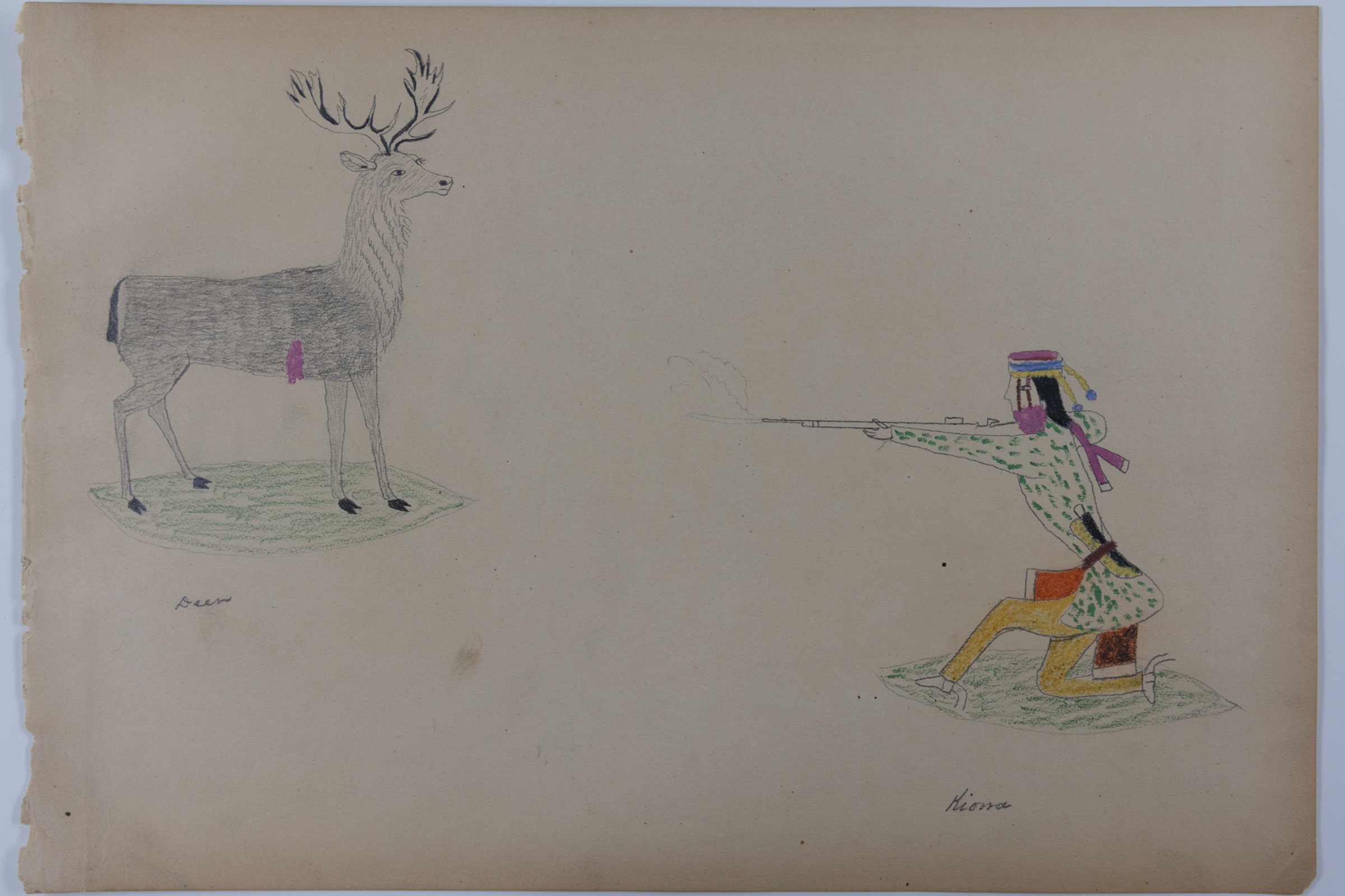 Kiowa shoots deer