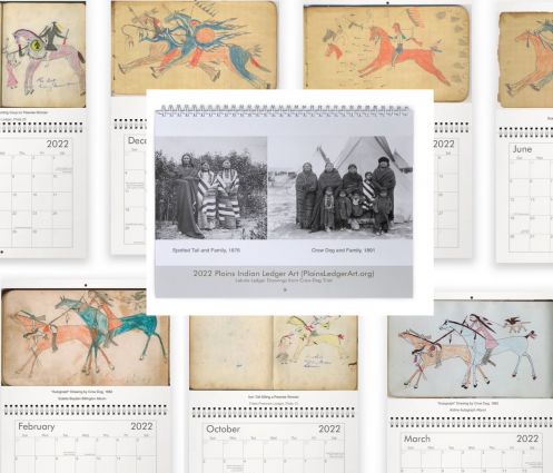 2022 PILA Ledger Art Wall Calendar - MAIL ORDER